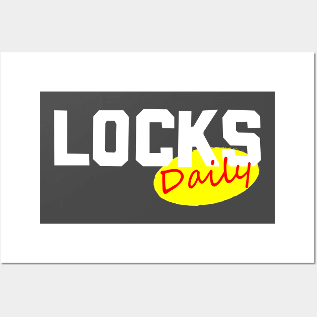 Locks Daily Logo Wall Art by locksdaily